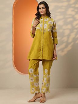 Libas - Printed Cotton Blend Co-Ords Set for Women