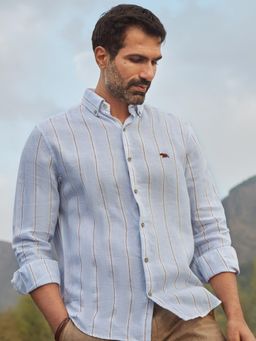 Andamen - Amber Marineline Casual Slim Shirt