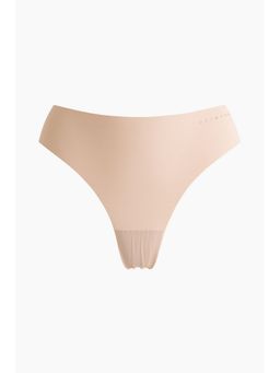 H&M - Women Beige 3-Pack Sports Brazilian Briefs With Drymove