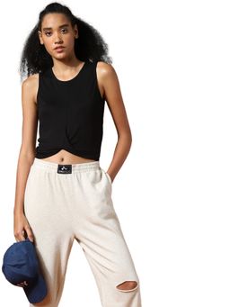 ONLY - Play Women Solid-plain Black Top