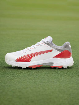 Puma - Spike 24.1 Unisex Off White Cricket Shoes