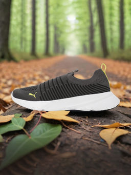 Puma - Cardio Slip-on Mens Black Sneakers