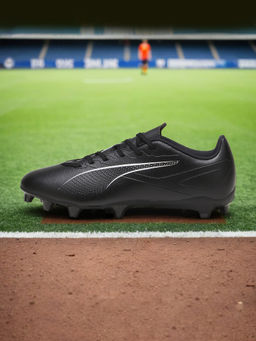 Puma - ULTRA 5 PLAY FG/AG Unisex Black Football Shoes