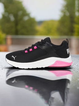 Puma - Electron E Unisex Black Sneakers