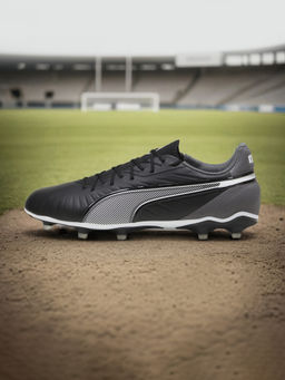 Puma - King Match Fg/Ag Unisex Black Football Shoes