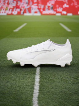 Puma - ULTRA 5 ULTIMATE FG Unisex White Football Shoes