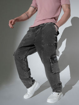 Hubberholme - Men Clean Look Mid-Rise Relaxed Fit Stretchable Jeans