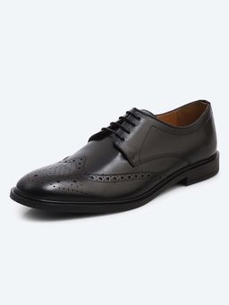 Monte Carlo - Men Contemporary Black Formal Brogues