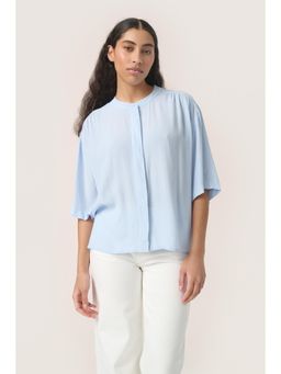 Soaked - Sllayna Shirt Ss - Blue