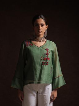 Asaaye - Aurora Top with Slip