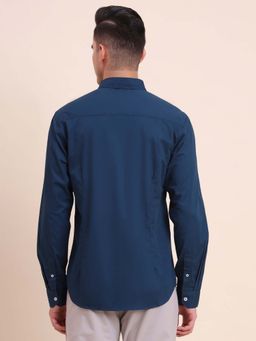 Greenfibre - Teal Striped Formal Trousers