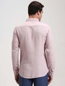 JadeBlue - Onion Pink Slim Fit Formal Trouser