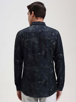 JadeBlue - Green Printed Formal Trousers