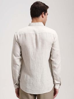 JadeBlue - Khaki Slim Fit Formal Trousers