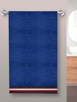At Home by Nilkamal - 83 Monarch Bamboo Bath Towel (Indigo)