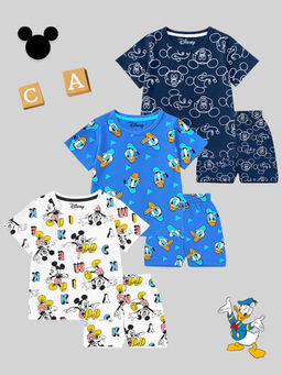 Kuchipoo - Disney By Boys T-Shirts And Shorts Multi-Color (Set of 6)