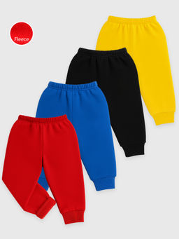 Kuchipoo - Baby Boy Multi-Color Joggers (Pack of 5)