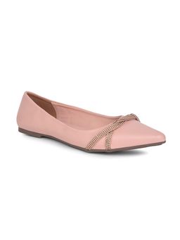 Bata - Pink Women Casual Ballerina Flexible Sole Comfort Fit