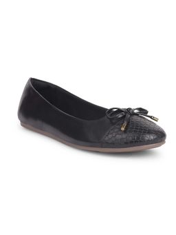 Bata - Black Women Casual Ballerina Everyday Comfort Design