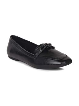 Bata - Black Women Casual Loafers Soft Cushion Flexible Comfort Fit