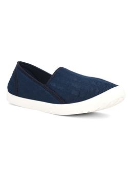 Bata - Navy Blue Slip-On Comfort Walking Shoes for Everyday Wear