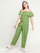Green color option, Sold out, Currently selected