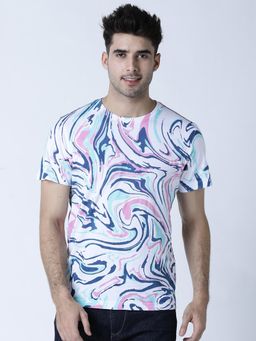 Huetrap - Mens White Short Sleeve T-Shirt