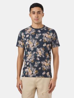 Pepe Jeans - Multi-Color Graphic Print Half Sleeves Men T-Shirt