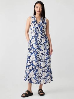 GAP - Women's Blue Floral Dress
