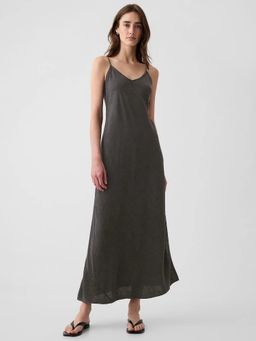GAP - Women's Charcoal Textured Dress