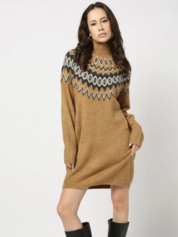 GAP - Women's Geometric Sweater Dress