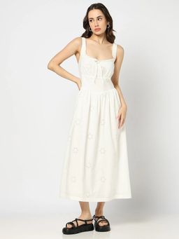 GAP - Women's Embroidered Maxi Dress
