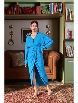 Heaven & Above - Chole Blue Midi Dress