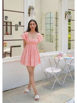 Heaven & Above - Peony Pink Mini Dress