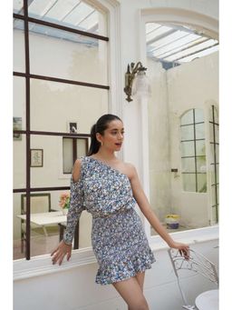 Heaven & Above - Orchid Multicolour Mini Dress