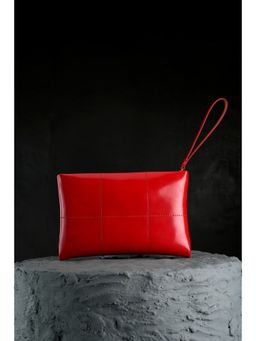 Perona - Ayla Red Evening Clutch