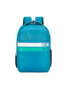 United Colors of Benetton - Kyron Unisex Polyester Backpack - Blue (M)