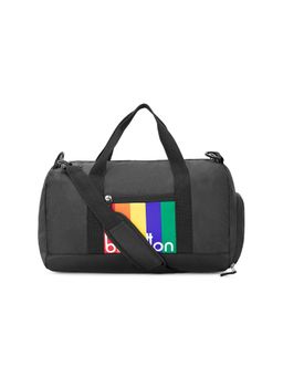 United Colors of Benetton - Billiard Unisex Polyester Gym Bag Duffel - Black (M)