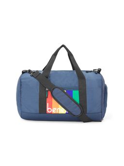 United Colors of Benetton - Billiard Unisex Polyester Gym Bag Duffel - Navy (M)