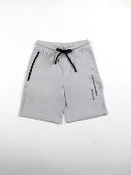 KiddoPanti - Grey Boys Knit Shorts