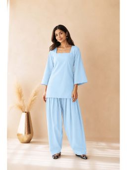 DEASHA INDIA - Adara Powder Blue Kurti with Salwar Pant