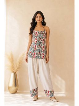 DEASHA INDIA - Alima Cotton Printed Multi-Color Co-Ord Set