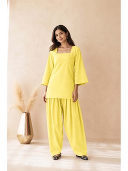 DEASHA INDIA - Arisha Yellow Kurti with Salwar Pant