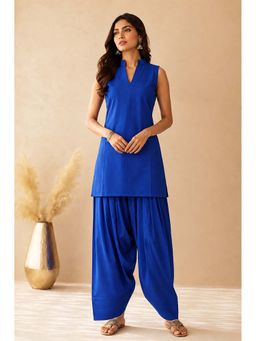 DEASHA INDIA - Nura Indigo Blue Kurti with Salwar Pant