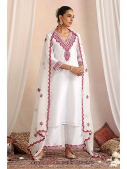 SUI KALA - Sheetal Embroidered Kurta and Pant with Dupatta