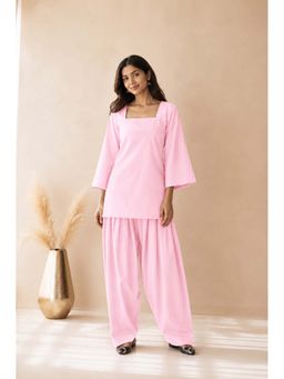 DEASHA INDIA - Urfi Pink Kurti with Salwar Pant