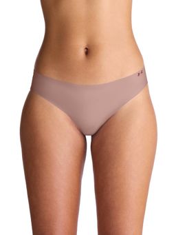 Under Armour - Mauve Women's Pure Stretch No Show Bikini Panty (Pack of 3)