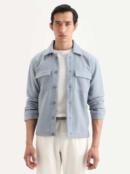 Rare Rabbit - Blue Polyester Full Sleeves Jacket