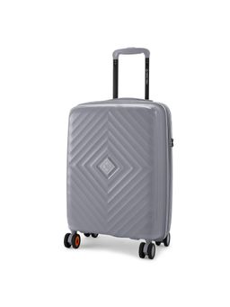 Nasher Miles - Antwerp Polypropylene Grey Trolley Bag