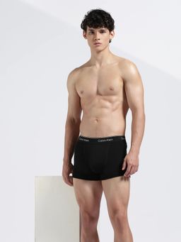 Calvin Klein - Cotton Black Pack of 3 Trunks